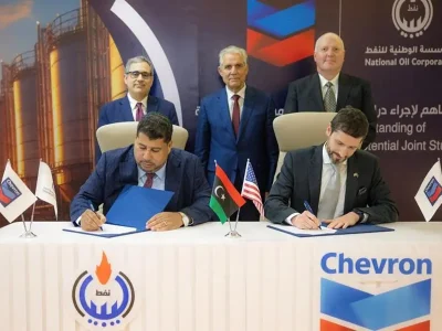 Libya Chevron Signs Shale Energy New Deal