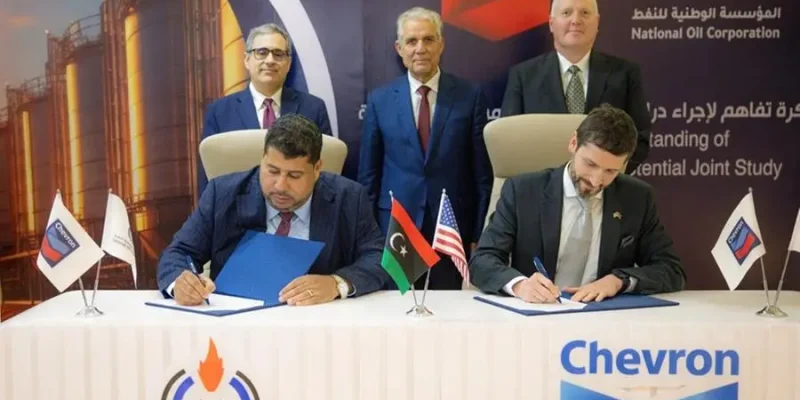 Libya Chevron Signs Shale Energy New Deal
