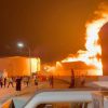 Zawiya Refinery Fire Drone Attack