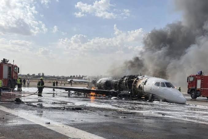 Misrata Airport Closed After Private Jet Crash During Emergency Landing